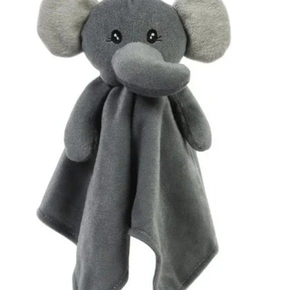 Sammy & Lou Elephant 3 Piece Plush Gift Set Bucket,Gray - Picture 2 of 6